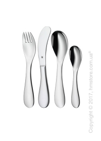 Набор столовых приборов детский WMF коллекция Knuddel, 4 предмета Набор столовых приборов детский WMF коллекция Knuddel, 4 предмета