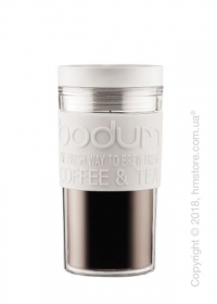 Термокружка Bodum Travel Mug Silver 350 мл, Light Green