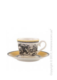 Чашка с блюдцем Villeroy & Boch коллекция Audun Ferme, 150 мл Чашка с блюдцем Villeroy & Boch коллекция Audun Ferme, 150 мл