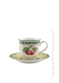 Чашка для эспрессо с блюдцем Villeroy & Boch коллекция French Garden Fleurence, 100 мл Чашка для эспрессо с блюдцем Villeroy & Boch коллекция French Garden Fleurence, 100 мл