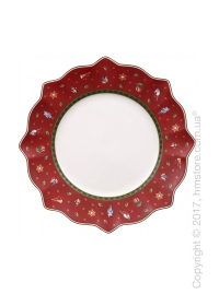 Тарелка столовая мелкая Villeroy & Boch коллекция Toy’s Delight, 29 см, Red