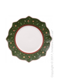 Тарелка столовая мелкая Villeroy & Boch коллекция Toy’s Delight, 29 см, Green