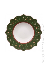 Тарелка столовая глубокая Villeroy & Boch коллекция Toy’s Delight, 26 см, Green