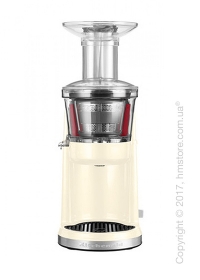 Шнековая соковыжималка KitchenAid Artisan Maximum Extraction Juicer, Almond Cream
