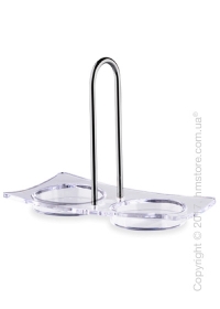 Подставка для 2-х мельниц высотой до 16 см Peugeot Linea, Transparent