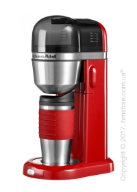 Персональная кофеварка KitchenAid Personal Coffee Maker with 18 oz Thermal Mug, Empire Red. Купить