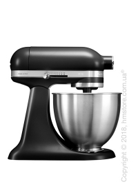Планетарный миксер KitchenAid Artisan Mini Quart Tilt-Head Stand Mixer 3.3 л, Matte Black. Купить
