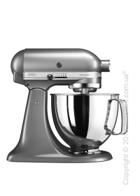 Планетарный миксер KitchenAid Artisan Series 5-Quart Tilt-Head Stand Mixer 4.8 л, Contour Silver. Купить Планетарный миксер KitchenAid Artisan Series 5-Quart Tilt-Head Stand Mixer 4.8 л, Contour Silver. Купить