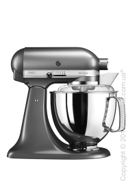 Планетарный миксер KitchenAid Artisan Series 5-Quart Tilt-Head Stand Mixer Plus Bowl 4.8 л, Medallion Silver Планетарный миксер KitchenAid Artisan Series 5-Quart Tilt-Head Stand Mixer Plus Bowl 4.8 л, Medallion Silver