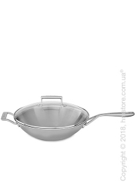 Сковорода Вок KitchenAid Wok серия 3-Ply Stainless Steel 33 см