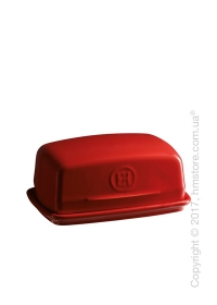 Емкость с крышкой для сливочного масла керамическая Emile Henry Butter Dish, Burgundy Емкость с крышкой для сливочного масла керамическая Emile Henry Butter Dish, Burgundy
