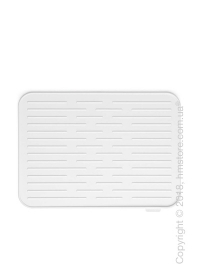 Коврик-сушка для посуды Brabantia Silicone Printing Mat, Light Grey