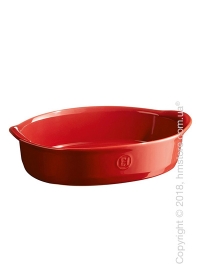 Форма для выпечки овальная 27 х 17,5 см Emile Henry Ovenware, Burgundy