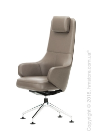 Кресло Vitra Grand Executive Conference Highback, Leather Sand Кресло Vitra Grand Executive Conference Highback, Leather Sand