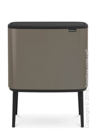 Ведро для мусора Brabantia Bo Touch Bin 36 л, Platinum