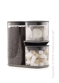 Набор емкостей на подставке Joseph Joseph Podium 3 предмета, Grey