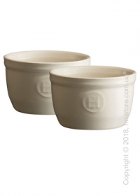 Набор рамекинов для выпечки керамических 9 x 9 см Emile Henry Ovenware, Clay