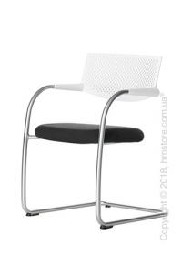 Кресло Vitra Visavis 2 Chair soft light back, Plano Nero  Кресло Vitra Visavis 2 Chair soft light back, Plano Nero