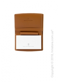 Блокнот Graf von Faber-Castell With Pen Holder, Cognac Grained Leather