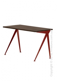 Стол Vitra Compas Direction, Smoked Oak and Japanese Red Стол Vitra Compas Direction, Smoked Oak and Japanese Red