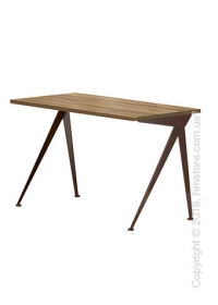 Стол Vitra Compas Direction, American Walnut and Chocolate Стол Vitra Compas Direction, American Walnut and Chocolate