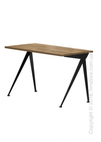 Стол Vitra Compas Direction, American Walnut and Deep Black Стол Vitra Compas Direction, American Walnut and Deep Black