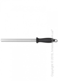 Мусат с алмазным напылением Wusthof Wide Diamond Sharpening Steel, 26 см, Black