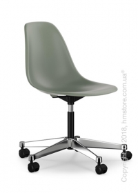 Кресло Vitra Eames Plastic Side Chair PSCC, Moss Grey Кресло Vitra Eames Plastic Side Chair PSCC, Moss Grey
