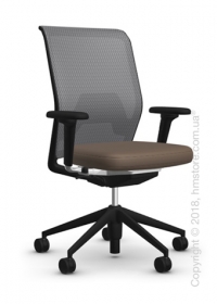 Кресло Vitra ID Mesh Dim Grey, Plano Coffee Кресло Vitra ID Mesh Dim Grey, Plano Coffee