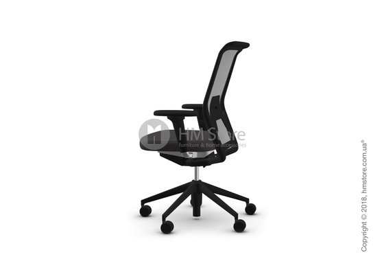 Кресло Vitra ID Mesh Soft Grey, Plano Dark Grey Кресло Vitra ID Mesh Soft Grey, Plano Dark Grey