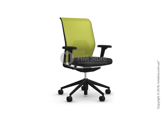 Кресло Vitra ID Mesh Avocado, Plano Dark Grey