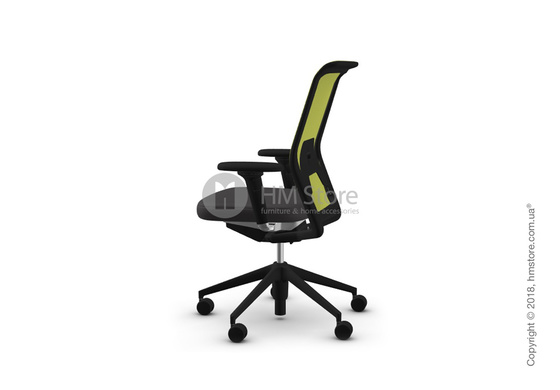 Кресло Vitra ID Mesh Avocado, Plano Dark Grey