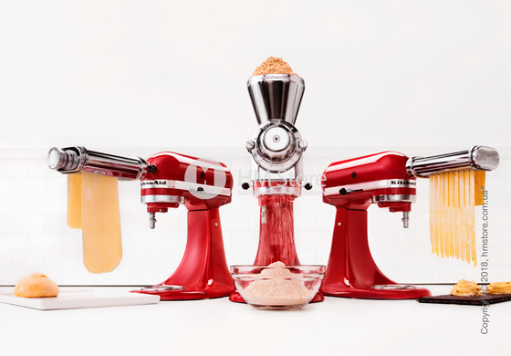 Планетарный миксер KitchenAid Artisan Stand Mixer with Tilting Engine Head 4.8 л, Candy Apple Red 