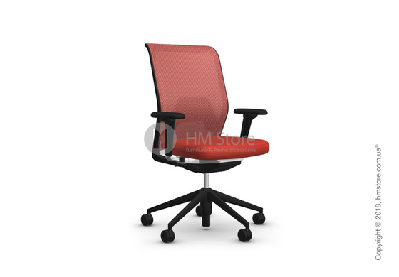 Кресло Vitra ID Mesh Brick, Plano Poppy Red