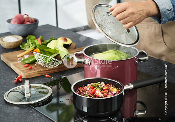 Кастрюля WMF коллекция Fusiontec Mineral 6.4 л, Rose Quartz