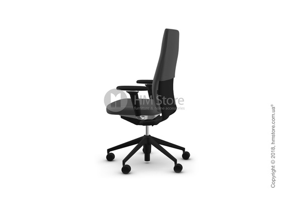 Кресло Vitra ID Soft L, Silk Mesh Asphalt