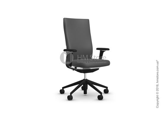 Кресло Vitra ID Soft L, Silk Mesh Asphalt