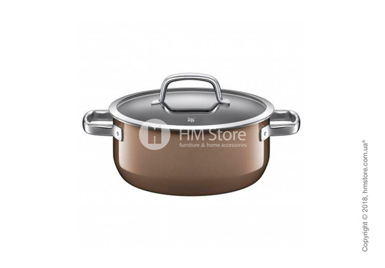 Кастрюля WMF коллекция Fusiontec Mineral 4.4 л, Dark Brass