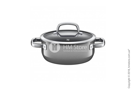 Кастрюля WMF коллекция Fusiontec Mineral 4.4 л, Platinum