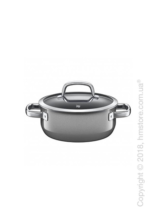 Кастрюля WMF коллекция Fusiontec Mineral 4.4 л, Platinum