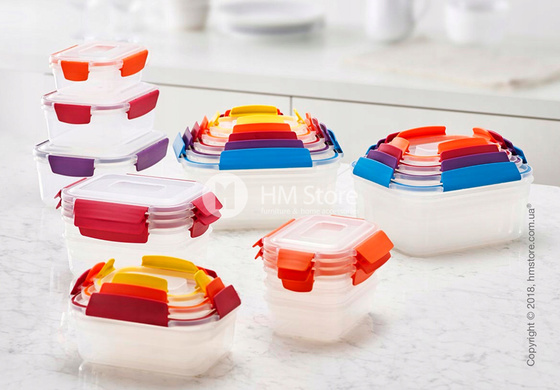 Набор контейнеров для хранения Joseph Joseph Nest Lock Multi-Size, 3 предмета.