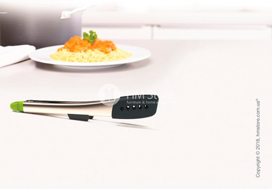 Щипцы-лопатка кухонные Joseph Joseph Elevate Steel Tongs, Green and Grey 