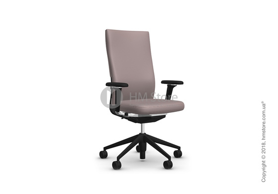 Кресло Vitra ID Soft L, Silk Mesh Mauve Grey