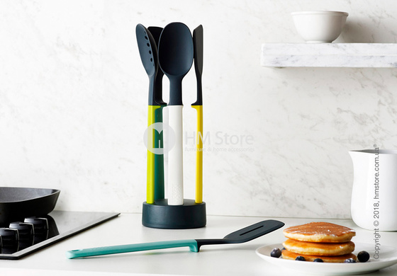 Набор кухонного инвентаря на подставке Joseph Joseph Elevate Silicone 5-piece Utensil set, Multi Colour 