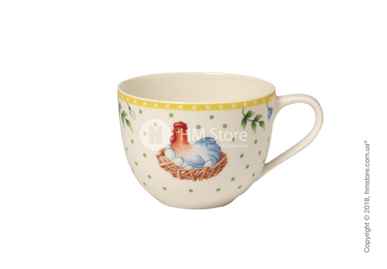 Чашка с блюдцем Villeroy & Boch коллекция Spring Awakening Hen, 230 мл
