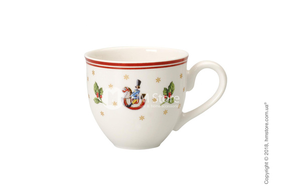 Чашка для эспрессо с блюдцем Villeroy & Boch коллекция Toy’s Delight, 100 мл, Red