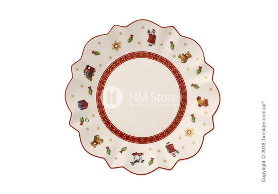 Тарелка пирожковая Villeroy & Boch коллекция Toy’s Delight, 17 см, White