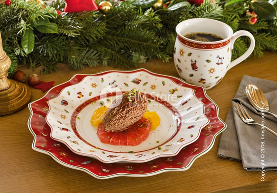 Тарелка пирожковая Villeroy & Boch коллекция Toy’s Delight, 17 см, White