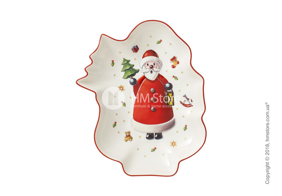 Блюдо для подачи Villeroy & Boch коллекция Toy’s Delight, 24х19,5 см, Santa