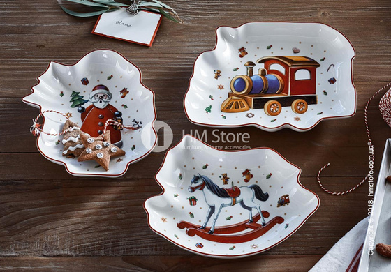Блюдо для подачи Villeroy & Boch коллекция Toy’s Delight, 24х19,5 см, Santa